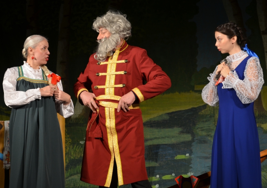 Спектакль "Аленький цветочек"