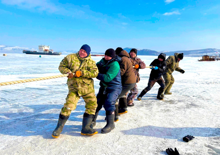 Зимняя сказка на льду