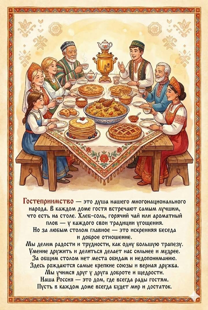 Традиции гостеприимства Image