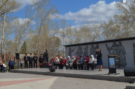 Митинг, посвященный 79 годовщине Победы в Великой Отечественной Войне