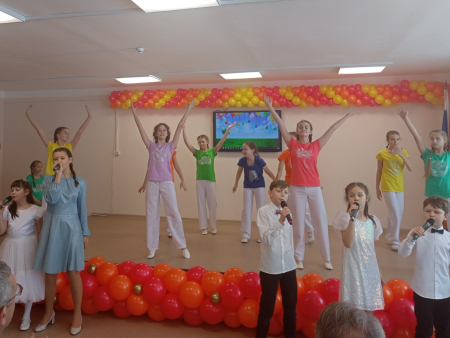 Открытие школы в Светлолобово