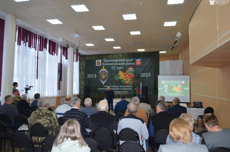 10 лет со дня образования Новосёловского филиала Красноярской Региональной Общественной Организации Сохранения Традиций Пограничных Войск «Пограничник»